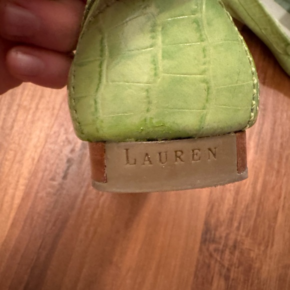 Ralph Lauren “Suzie” Faux Crocodile Loafer - Picture 5 of 10